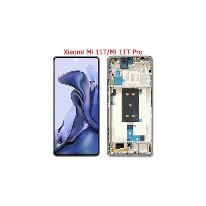 Mi 11T - Mi 11T Pro Uyumlu Ekran Dokunmatik Çıtalı