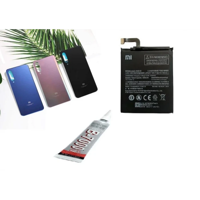 Mİ9 SE Uyumlu ARKA BATARYA KAPAĞI ,BATARYA VE B700