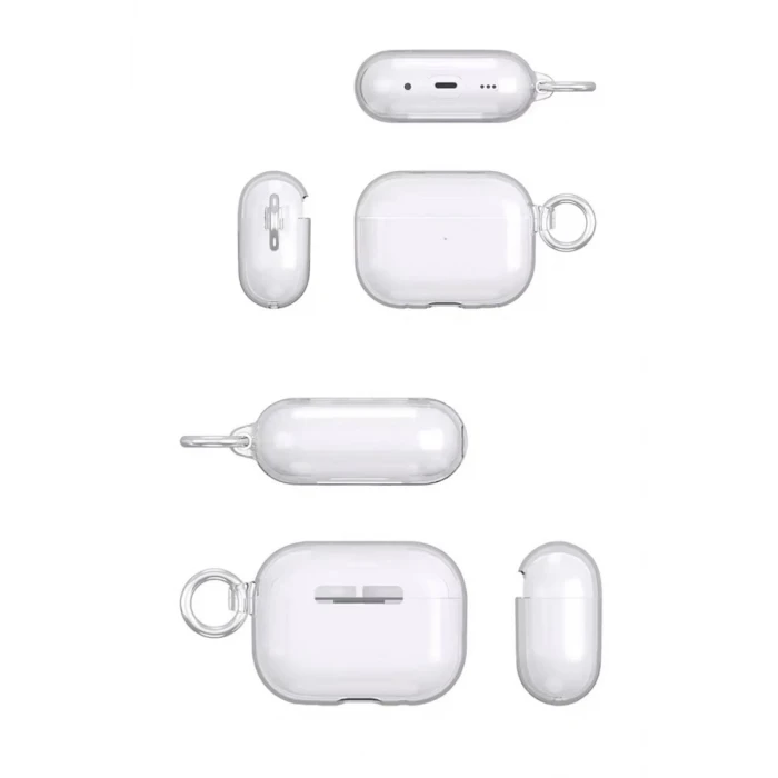 Movenchy Apple Airpods Pro 2 (2.nesil) Shell Kılıf - Şeffaf