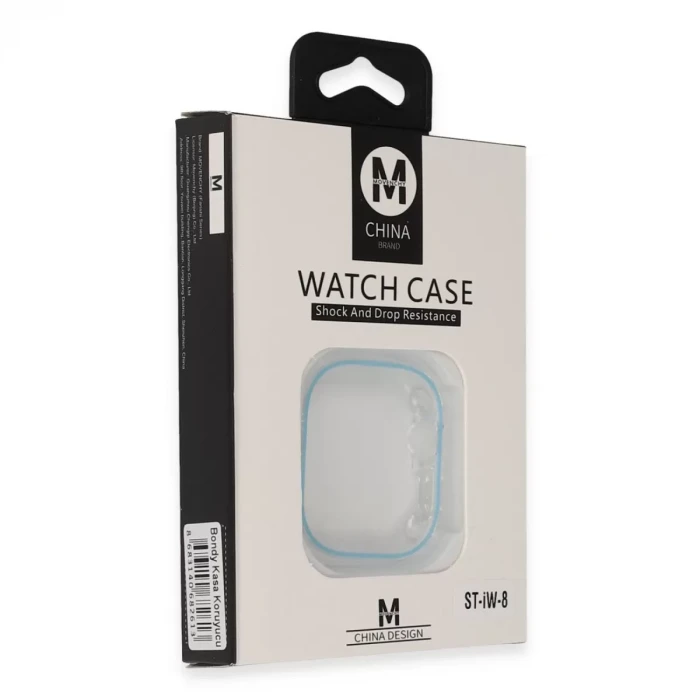Movenchy Apple Watch 45mm Bondy Kasa Koruyucu - Sierra Blue