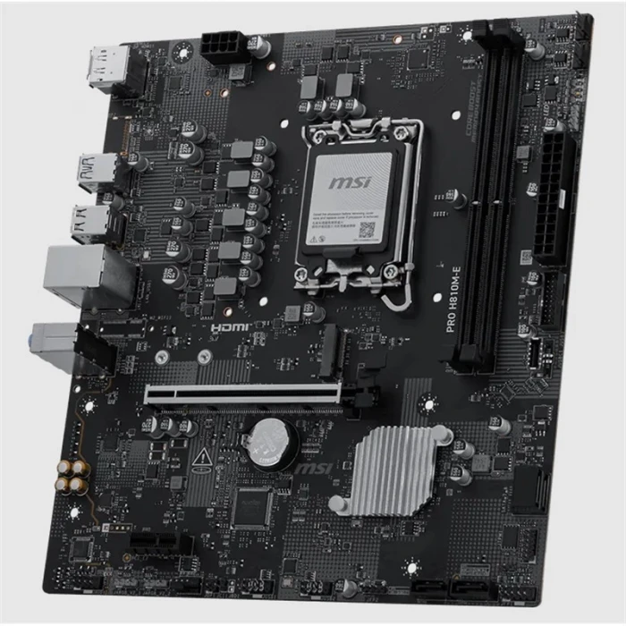 MSI PRO H810M-E DDR5 6400MT/S 1XHDMI 1XDP 1XM.2 USB 3.2 MATX 1851P (INTEL ULTRA PROCESSORS SERIES 2)