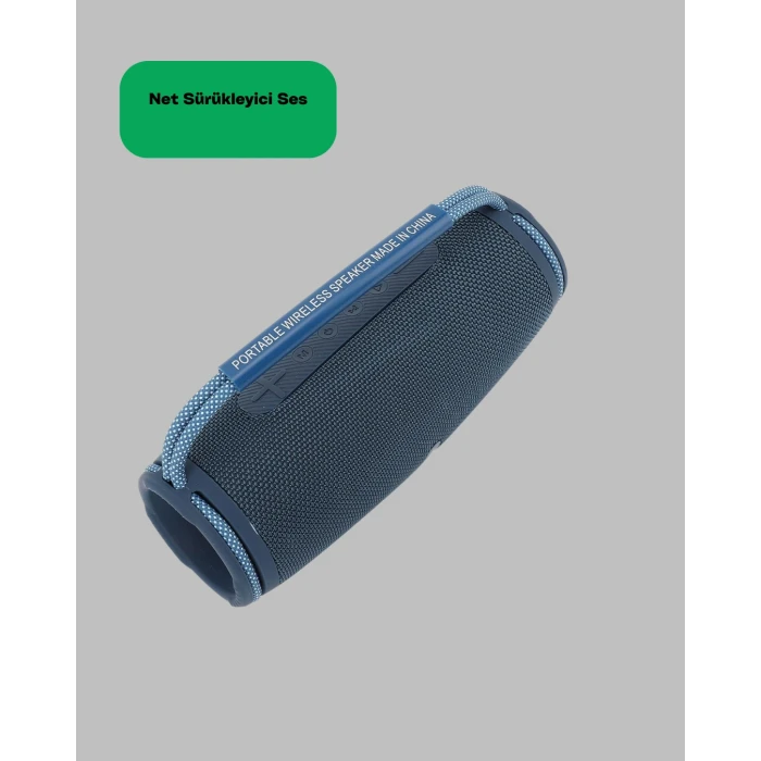 Net Stereo Ses Sunan IPX5 Su Geçirmez Bluetooth Hoparlör Yeni Nesil