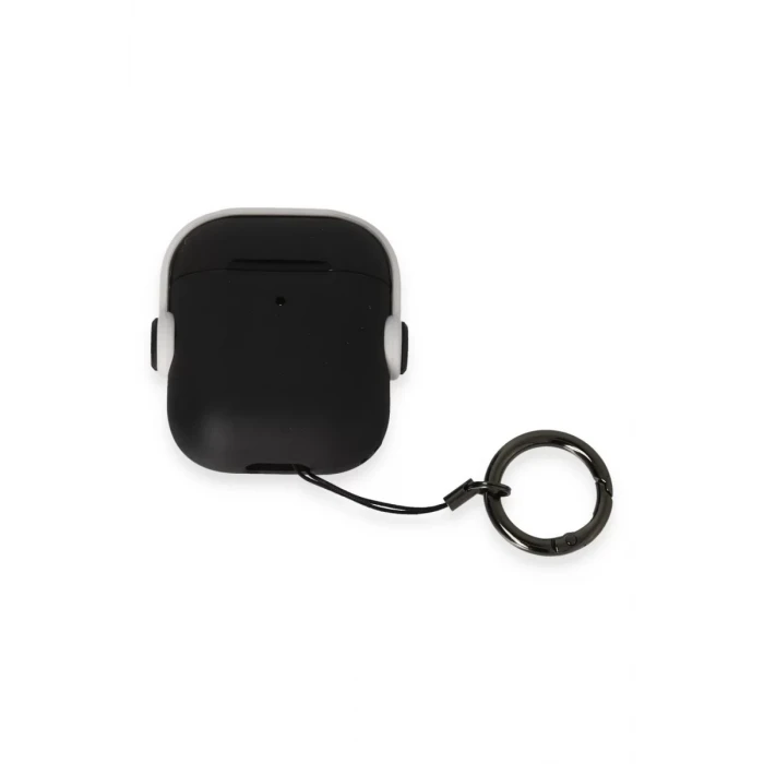 Newface Apple Airpods 2 (2.nesil) Cool Kılıf - Siyah-Beyaz