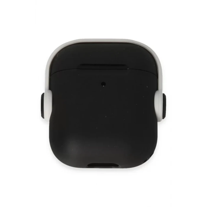 Newface Apple Airpods 2 (2.nesil) Cool Kılıf - Siyah-Beyaz