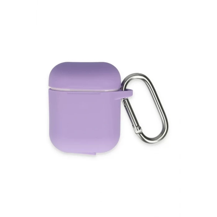 Newface Apple Airpods 2 (2.nesil) Hang Kılıf - Lila