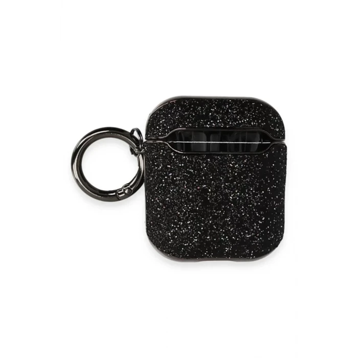 Newface Apple Airpods 2 (2.nesil) Spell Simli Kılıf - Siyah