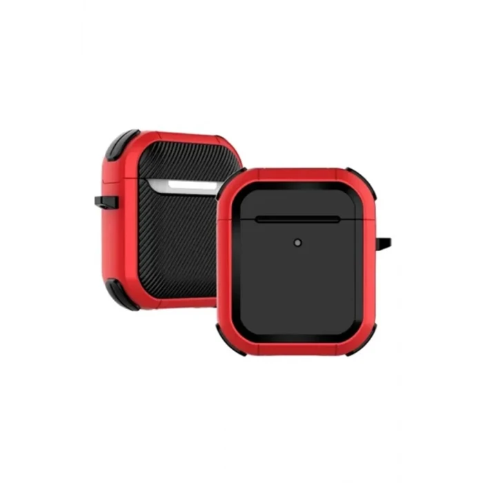 Newface Apple Airpods 2 (2.nesil) Tank Kılıf - Kırmızı