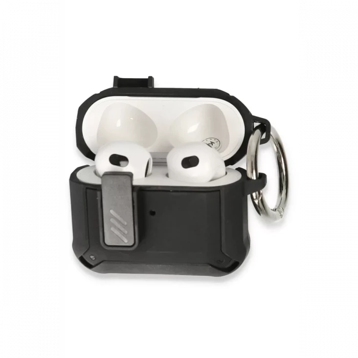 Newface Apple Airpods 3 (3.nesil) Truva Kılıf - Siyah