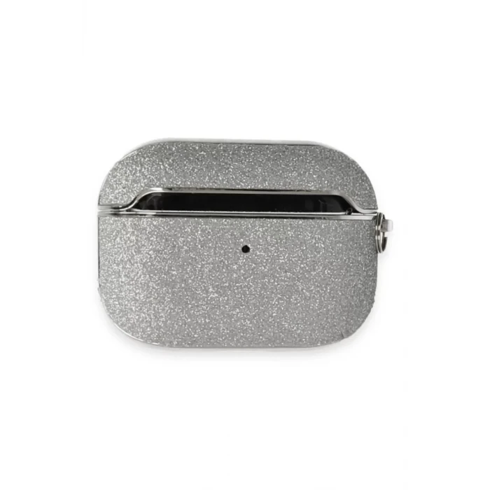Newface Apple Airpods Pro (1.nesil) Spell Simli Kılıf - Gümüş
