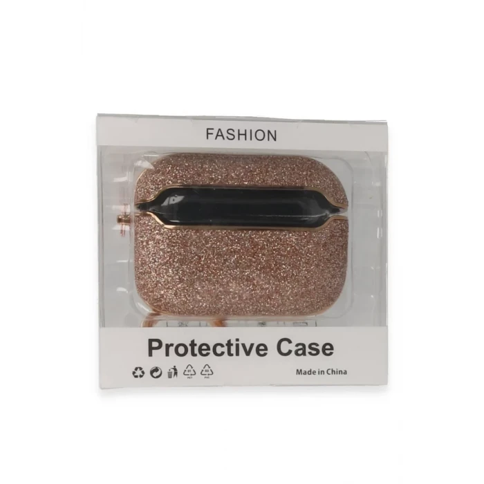 Newface Apple Airpods Pro (1.nesil) Spell Simli Kılıf - Rose Gold