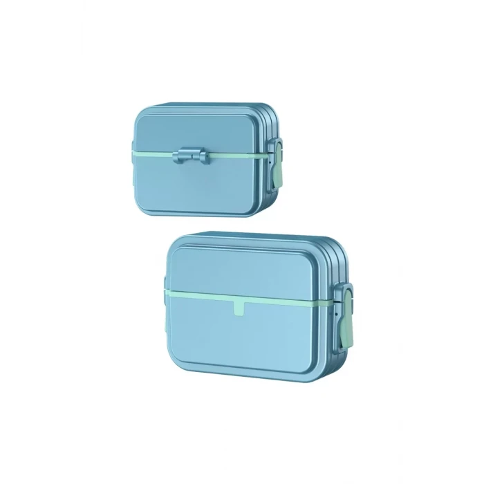 Newface Apple Airpods Pro 2 (2.nesil) 404 Kilitli Kılıf - Mavi