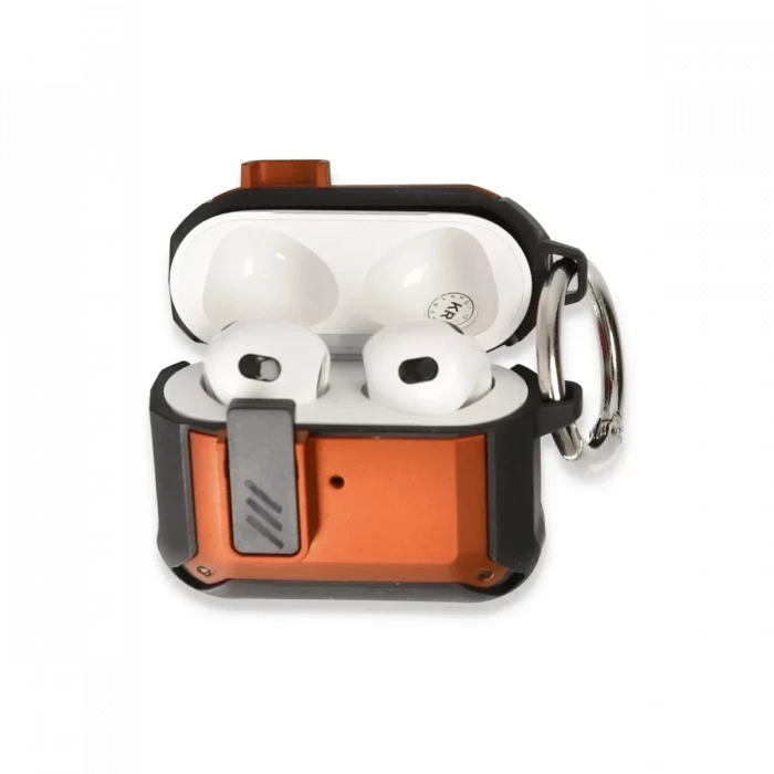 Newface Apple Airpods Pro 2 (2.nesil) Truva Kılıf - Turuncu