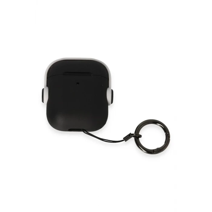 Newface Apple Airpods 2 (2.nesil) Cool Kılıf - Siyah-Beyaz