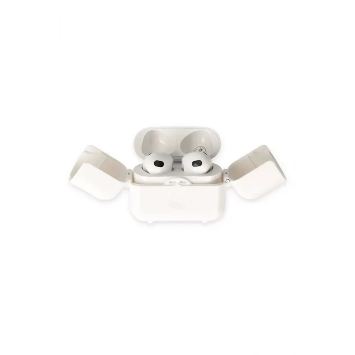 Newface Apple Airpods 3 (3.nesil) Basmalı Kılıf - Beyaz