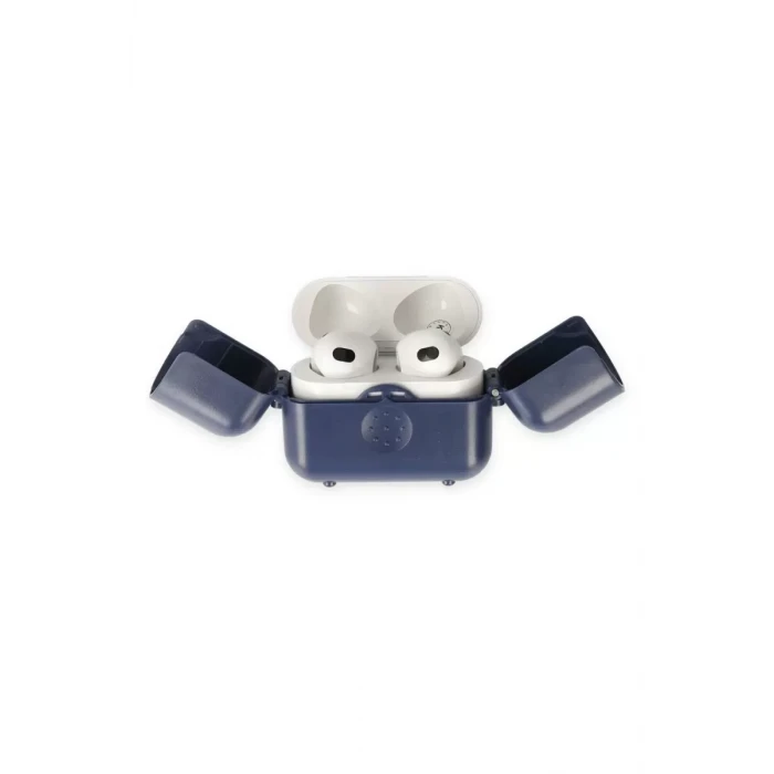 Newface Apple Airpods 3 (3.nesil) Basmalı Kılıf - Lacivert