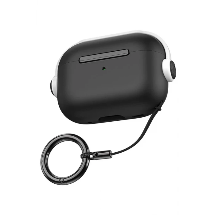 Newface Apple Airpods 3 (3.nesil) Cool Kılıf - Siyah-Beyaz