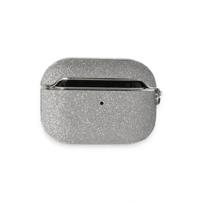 Newface Apple Airpods Pro (1.nesil) Spell Simli Kılıf - Gümüş