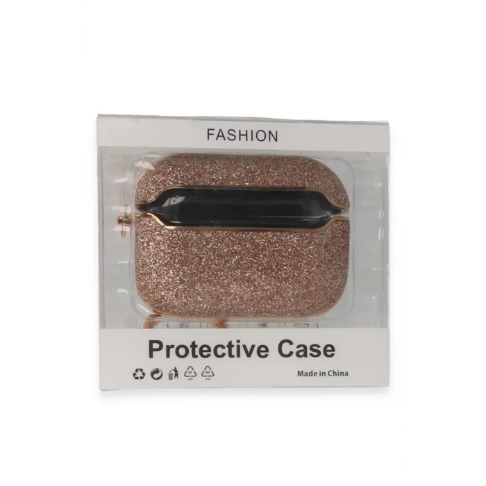 Newface Apple Airpods Pro (1.nesil) Spell Simli Kılıf - Rose Gold