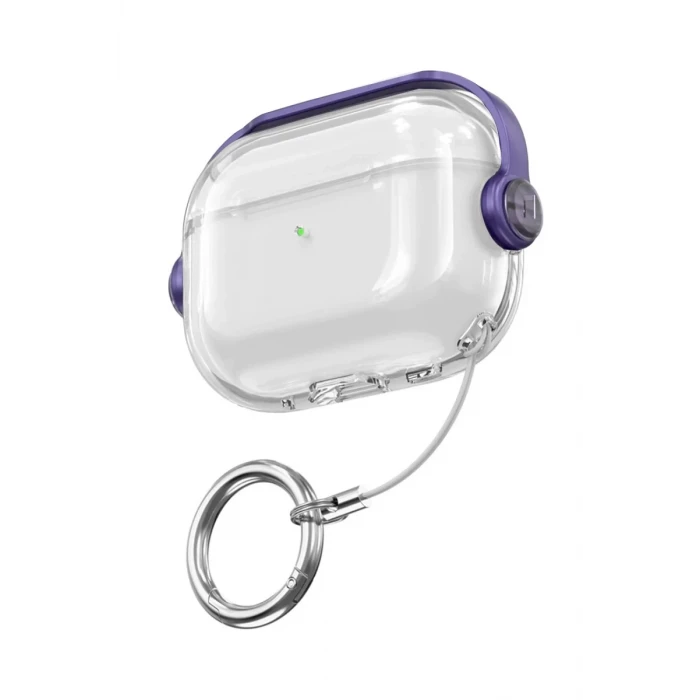Newface Apple Airpods Pro 3 (3.nesil) Tema Kılıf - Mor