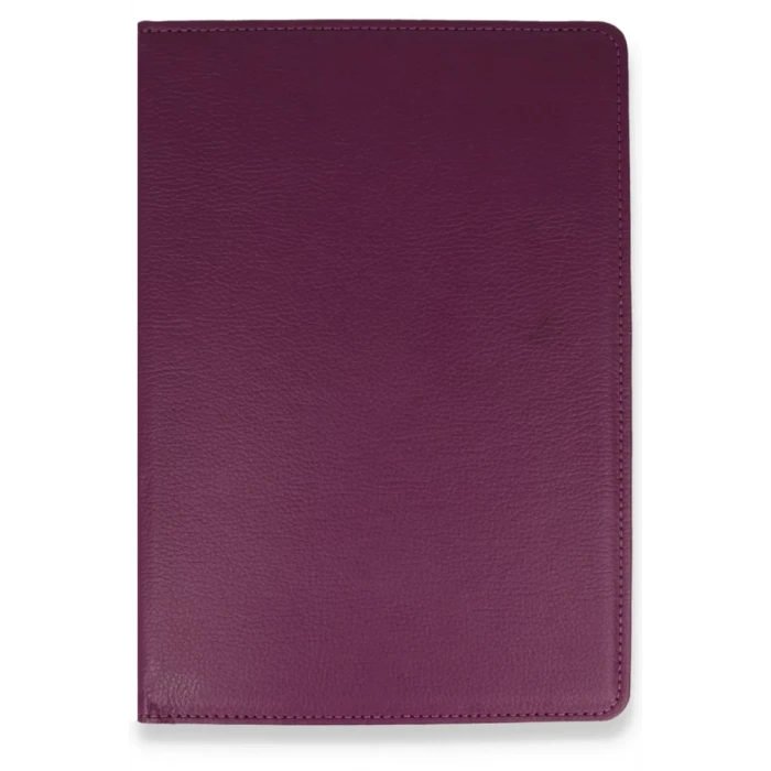 Newface Apple iPad 10.2 (7.nesil) Kılıf 360 Tablet Deri Kılıf - Mürdüm