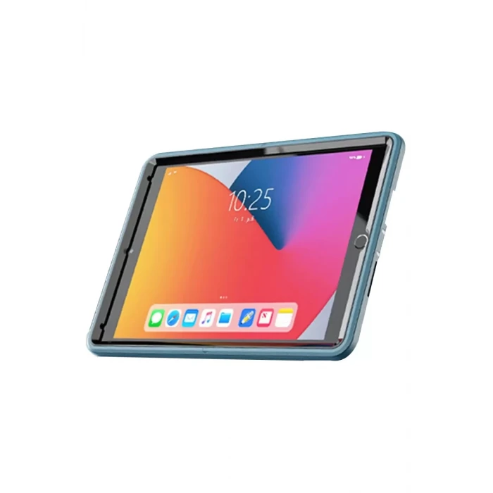 Newface Apple iPad 10.2 (7.nesil) Kılıf Hand Strap Tablet Kılıfı - Turkuaz