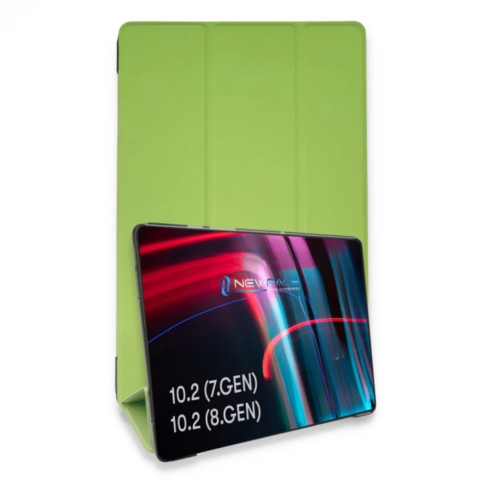 Newface Apple iPad 10.2 (7.nesil) Kılıf Tablet Smart Kılıf - Açık Yeşil