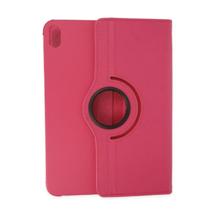 Newface Apple iPad 2022 10.9 (10.nesil) Kılıf 360 Tablet Deri Kılıf - Pembe