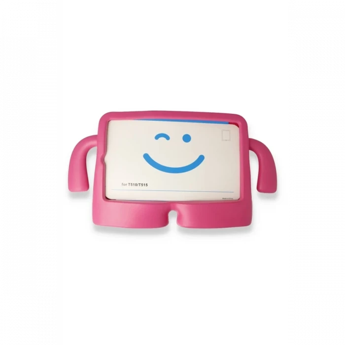 Newface Apple iPad 2022 10.9 (10.nesil) Kılıf Karakter Tablet Silikon - Pembe