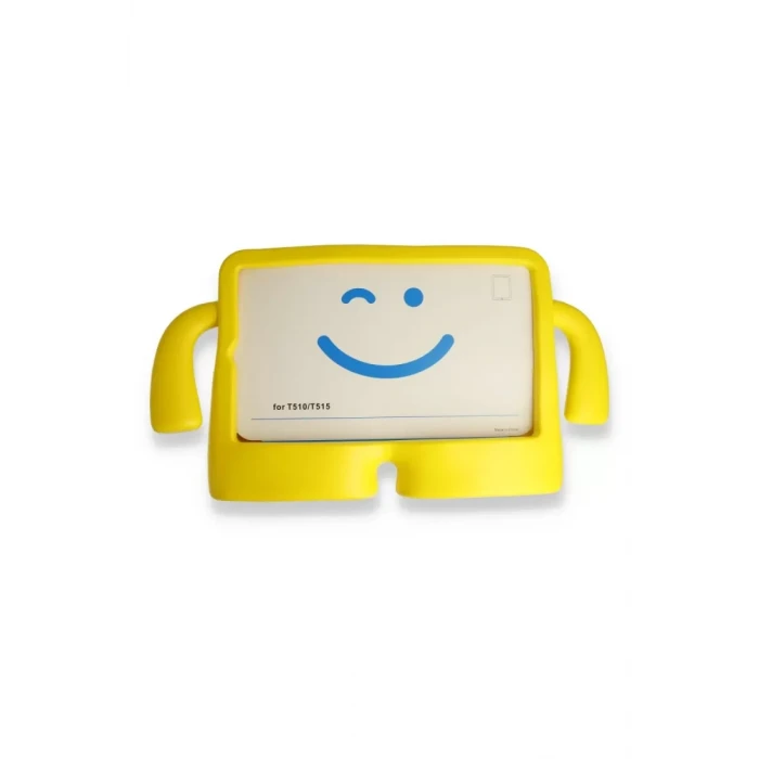 Newface Apple iPad 2022 10.9 (10.nesil) Kılıf Karakter Tablet Silikon - Sarı