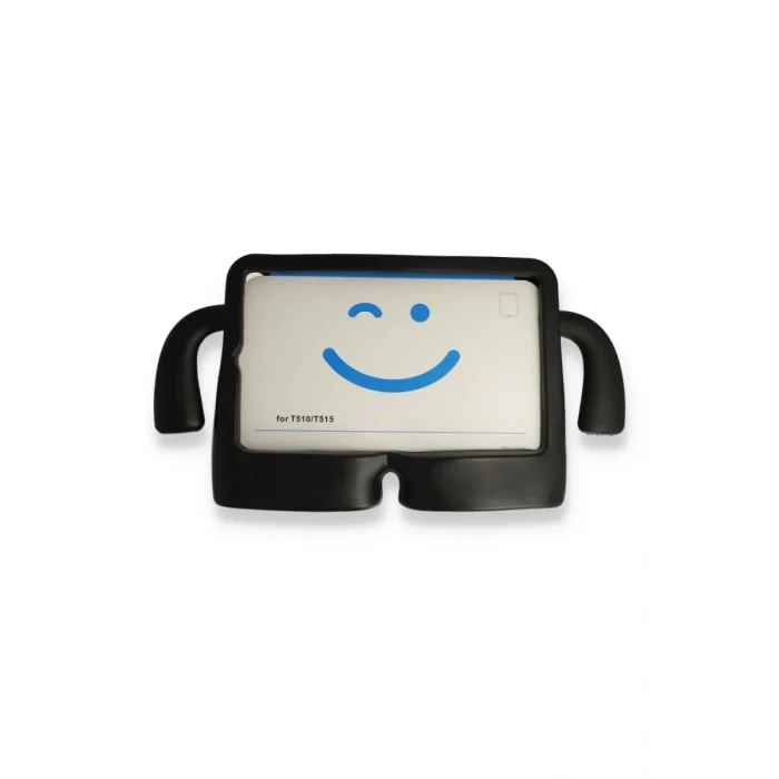 Newface Apple iPad 2022 10.9 (10.nesil) Kılıf Karakter Tablet Silikon - Siyah