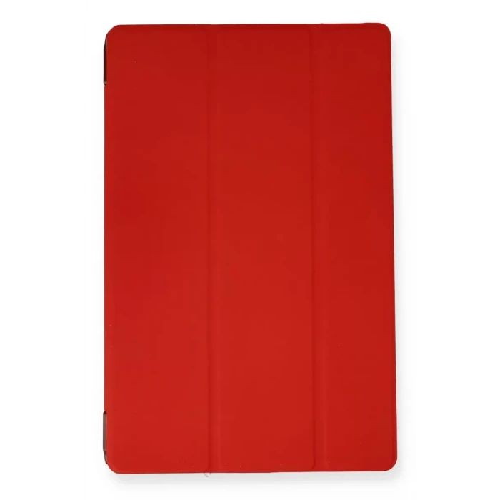 Newface Apple iPad 2022 10.9 (10.nesil) Kılıf Tablet Smart Kılıf - Kırmızı