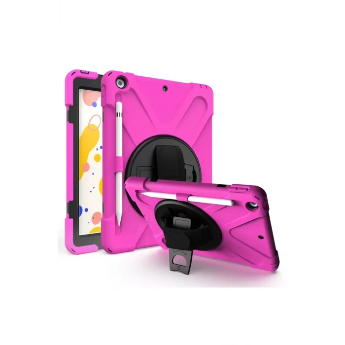 Newface Apple iPad 5 Air 9.7 Kılıf Amazing Tablet Kapak - Pembe