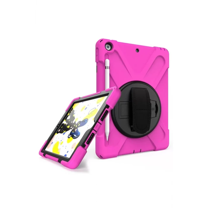 Newface Apple iPad 5 Air 9.7 Kılıf Amazing Tablet Kapak - Pembe