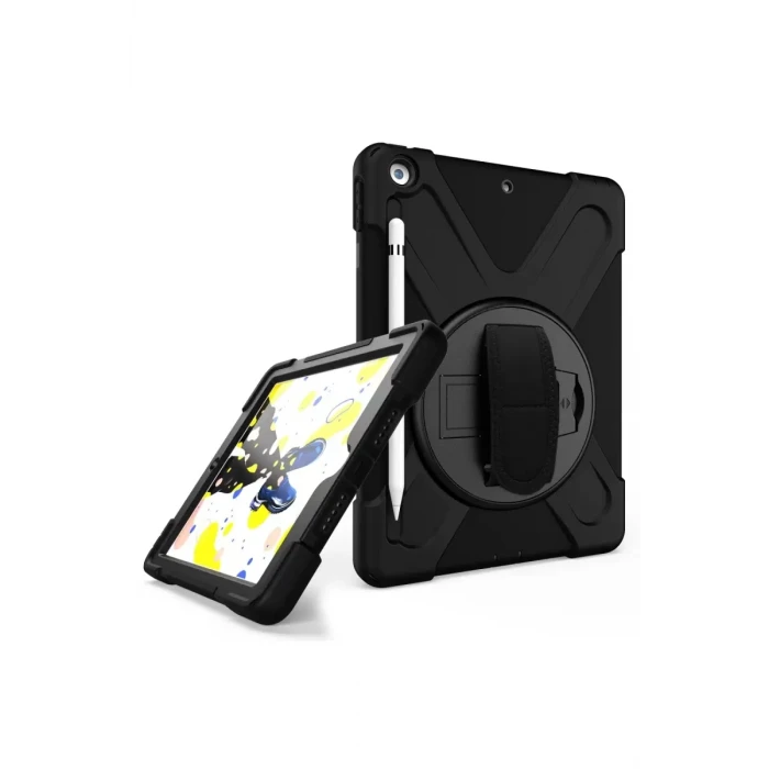Newface Apple iPad 5 Air 9.7 Kılıf Amazing Tablet Kapak - Siyah
