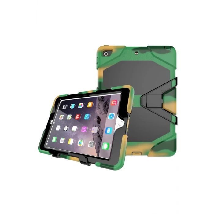 Newface Apple iPad 5 Air 9.7 Kılıf Griffin Tablet Kapak - Kamuflaj