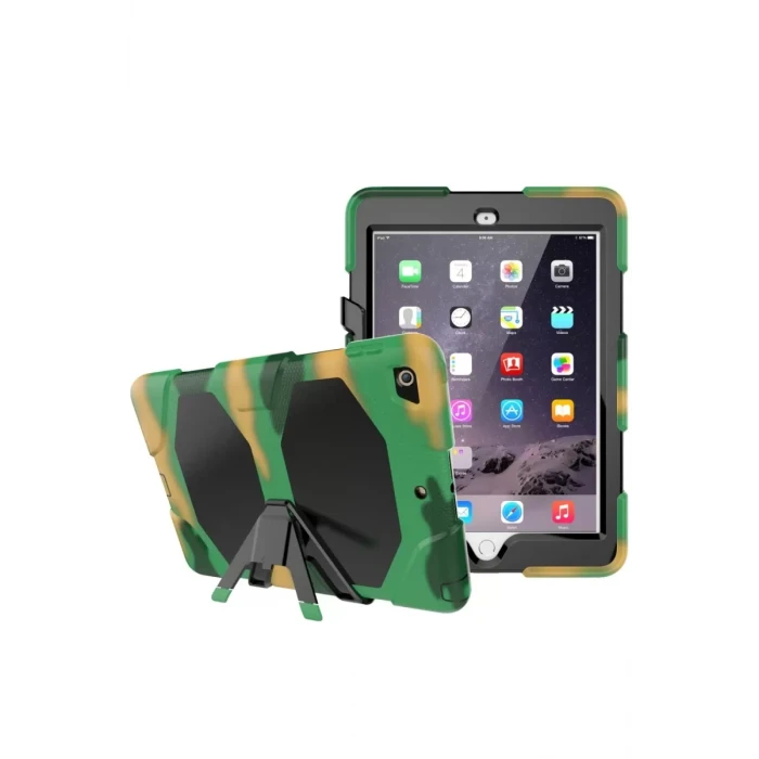 Newface Apple iPad 5 Air 9.7 Kılıf Griffin Tablet Kapak - Kamuflaj