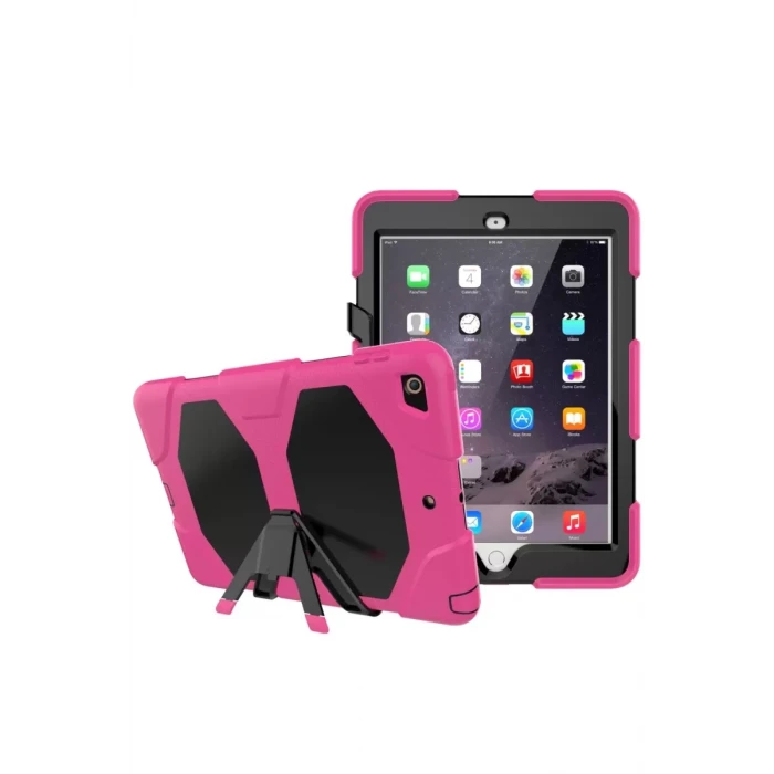 Newface Apple iPad 5 Air 9.7 Kılıf Griffin Tablet Kapak - Pembe