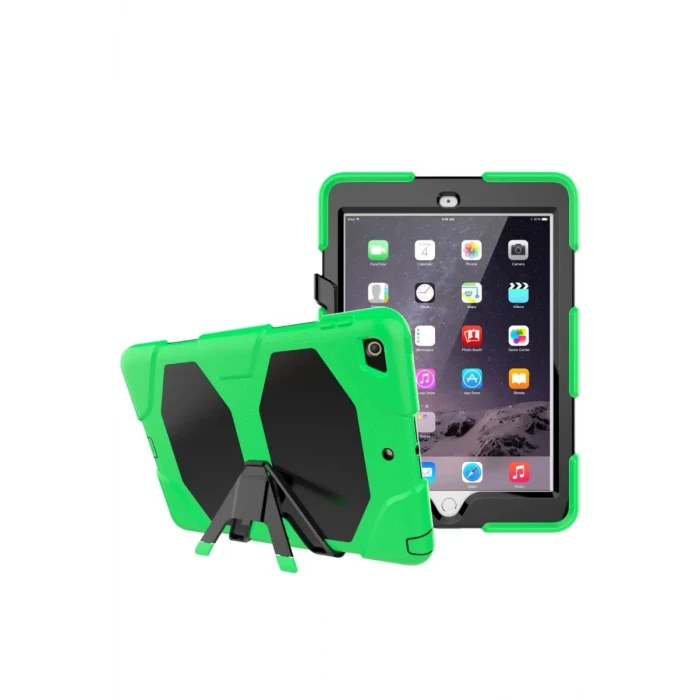 Newface Apple iPad 5 Air 9.7 Kılıf Griffin Tablet Kapak - Yeşil
