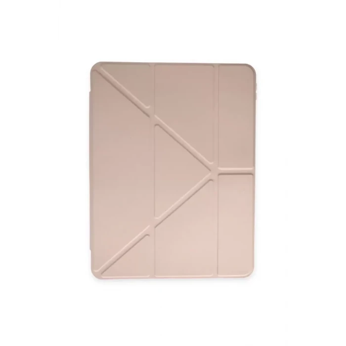 Newface Apple iPad 9.7 (2018) Kılıf Kalemlikli Mars Tablet Kılıfı - Rose Gold