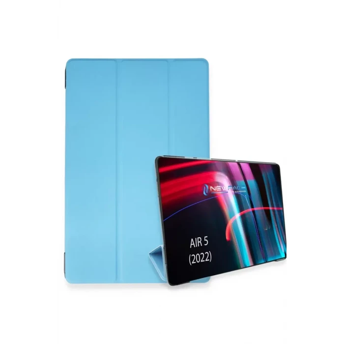 Newface Apple iPad Air 5 (2022) Kılıf Tablet Smart Kılıf - Açık Mavi