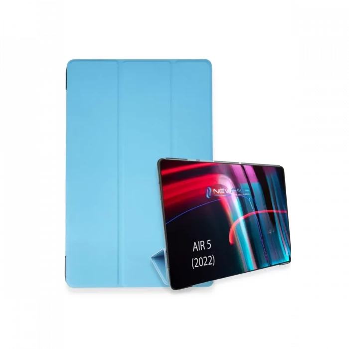 Newface Apple iPad Air 5 (2022) Kılıf Tablet Smart Kılıf - Açık Mavi