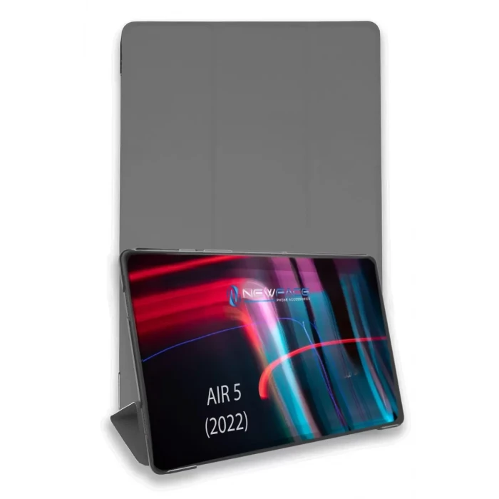 Newface Apple iPad Air 5 (2022) Kılıf Tablet Smart Kılıf - Koyu Gri