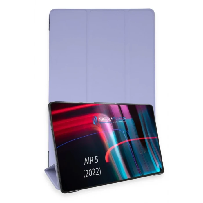 Newface Apple iPad Air 5 (2022) Kılıf Tablet Smart Kılıf - Lila