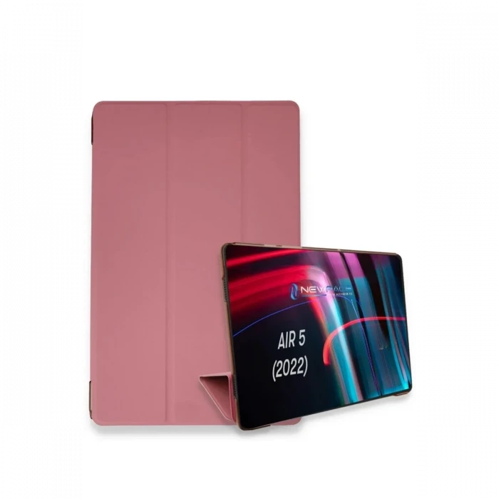 Newface Apple iPad Air 5 (2022) Kılıf Tablet Smart Kılıf - Pembe
