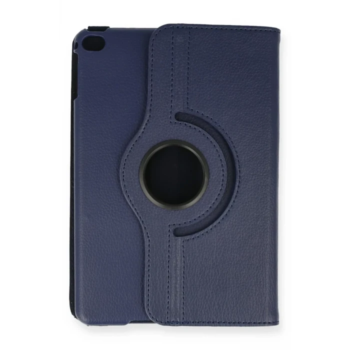 Newface Apple iPad Mini 4 Kılıf 360 Tablet Deri Kılıf - Lacivert
