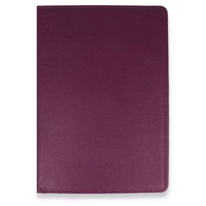 Newface Apple iPad Mini 4 Kılıf 360 Tablet Deri Kılıf - Mürdüm