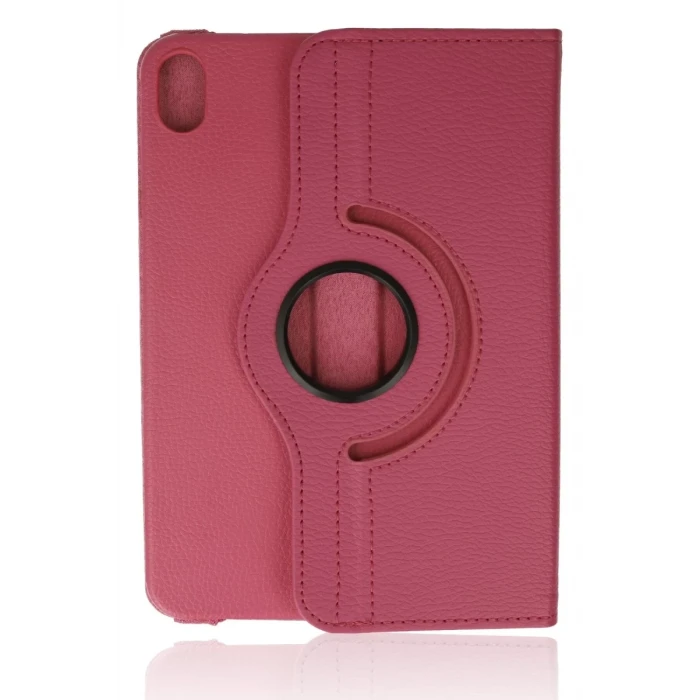 Newface Apple iPad Mini 6 Kılıf 360 Tablet Deri Kılıf - Pembe