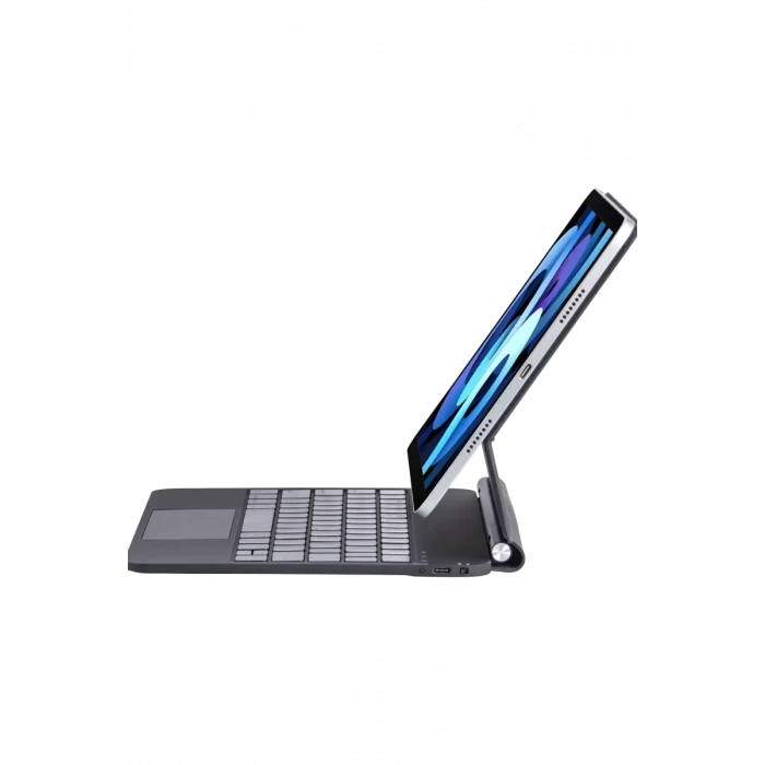 Newface Apple iPad Pro 11 (2022) Kılıf X7 Magic Manyetik Klavyeli Tablet Kılıfı - Siyah