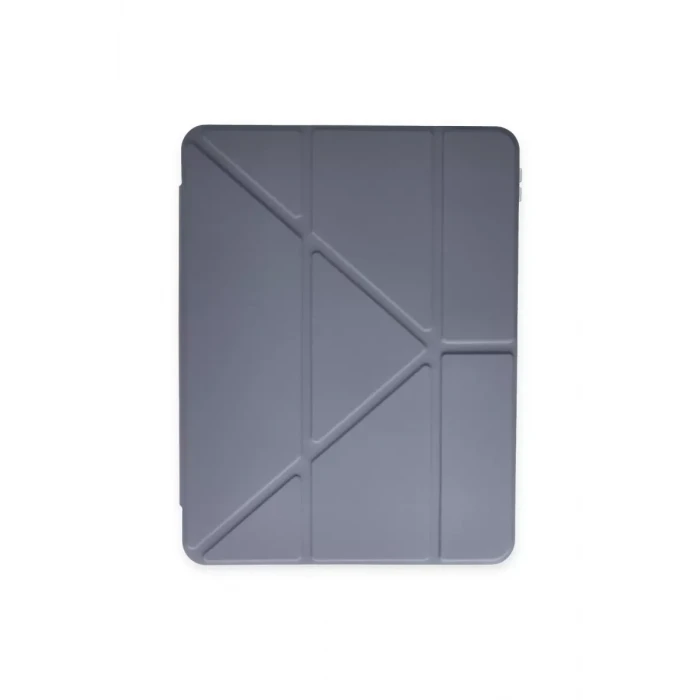 Newface Apple iPad Pro 12.9 (2021) Kılıf Kalemlikli Mars Tablet Kılıfı - Lavender