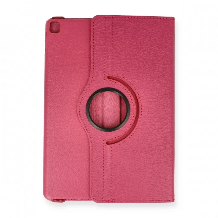 Newface Apple iPad Pro 13 (2024) Kılıf 360 Tablet Deri Kılıf - Pembe